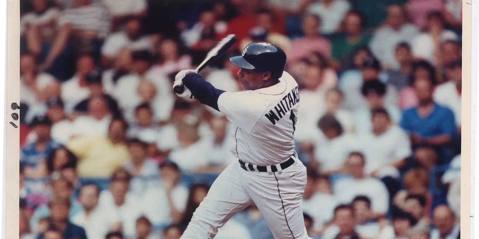 Lou Whitaker batting